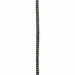 Шнур полиестер 4 мм черен с ламе ~5 метра