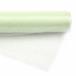Органза 48x450 см зелена пастелна