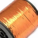 Лента ламе 0.28 мм оранжева -90 грама ~8000 м