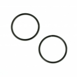 Ринг/пръстен от неръждаема стомана 50 мм черен -2 броя
