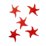Морска звезда 30 мм червена -50 броя