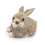 Фигурка сламена заек 130х90 мм за декорация