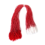 Пресукани копринени ресни 2.5~3 см 32 см -100 броя