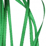 Ширит Сатен 3 мм зелен -10 метра