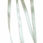 Ширит Сатен 3 мм сребро -10 метра