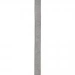 Лента органза 10 мм сива -45 метра