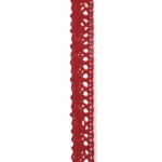 Лента дантела памук 15 мм самозалепваща АСОРТЕ цветове -1.80 метра