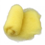 ВЪЛНА 100 % Филц за нетъкан текстил 700х600 мм екстра качество жълта -50 грама
