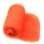 ВЪЛНА 100 % Филц за нетъкан текстил 700х600 мм екстра качество оранжева -50 грама