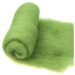 ВЪЛНА 100 % Филц за нетъкан текстил 700х600 мм екстра качество зелена светла -50 грама
