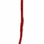 Прежда СУПЕРЛАНА МЕГАФИЛ цвят червен 25 % вълна 75 % акрил -55 метра -100 грама