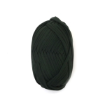 Прежда трикотажна лента 100 % полиестер цвят тъмно зелен -100 грама 