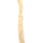 Прежда шенилна 100 % полиестер 20 мм дебелина цвят телесен ~240 грама  -25 метра