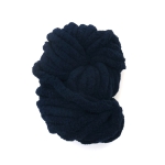 Прежда шенилна 100 % полиестер 20 мм дебелина цвят тъмно син ~240 грама  -25 метра