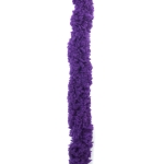 Прежда шенилна 100 % полиестер 20 мм дебелина цвят лилав ~240 грама  -25 метра