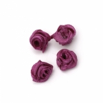 Роза 11 мм лилава тъмна -50 броя