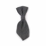 Вратовръзка текстил 68~71x23~25x7~9.5 мм цвят син -2 броя