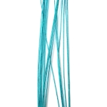 Цветарска тел цвят светло син 0.9 мм ~82 см -20 броя