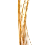 Цветарска тел цвят злато 0.5 мм ~80 см -30 броя