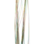 Цветарска тел цвят бледа дъга 0.5 мм ~80 см -30 броя