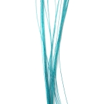 Цветарска тел цвят светло син 0.5 мм ~80 см -30 броя
