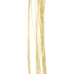 Цветарска тел цвят светло злато 0.9 мм ~82 см -20 броя