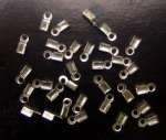 Метални накрайници 25x75 мм цвят сребро -50 броя
