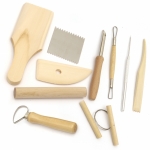 Комплект инструменти дърво и метал за моделиране и декорация-10 броя