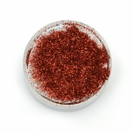 Брокат/глитер на прах 0.3 мм 250 микрона червен керемиден -20 грама