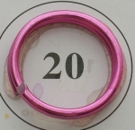 Тел алуминиева 1.5 мм цвят тъмно розов -6 метра