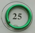 Тел алуминиева 2 мм цвят зелен -6 метра