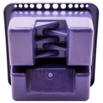 Органайзер за четки Mont Marte Plastic Brush Washer Twin Compartment Square