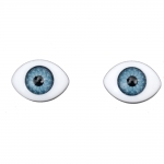 Очички 14x10x5 мм сини -10 броя