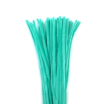 Телени пръчки цвят аквамарин пастелен -30 см -10 броя