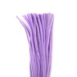 Телени пръчки цвят светло лилав пастелен -30 см -10 броя