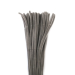 Телени пръчки цвят светло сив пастелен -30 см -10 броя