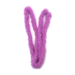 Телена пръчка с пухкав шенил цвят светло лилав 20 мм - 1 метър