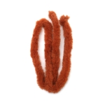 Мека телена пръчка с пухкав синтетичен материал цвят светъл карамел 20 мм -1 метър