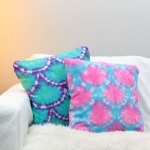 Комплект за боядисване на текстил Tie-Dye от 3 цвята - син, зелен и лилав