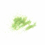Брокат/глитер на прах 0.3 мм 250 микрона зелен/лайм холограмен/дъга -20 грама
