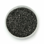 Брокат/глитер на прах 0.3 мм 250 микрона сив/инокс -20 грама