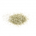 Брокатен блестящ прах 0.2 мм 200 микрона цвят злато/шампанско -15 мл ~12 грама