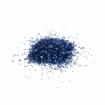 Брокатен блестящ прах 0.2 мм 200 микрона цвят син тъмен -15 мл ~12 грама