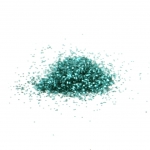 Брокатен блестящ прах 0.2 мм 200 микрона цвят тюркоаз -15 мл ~12 грама