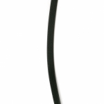 Гердан шнур памук Корея 4 мм 45 см черен