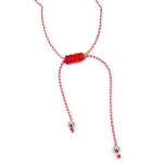 Гривна мартеница шнур с различни метални елементи -12 броя