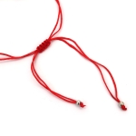 Мартеница гривна от текстил с акрилни мъниста АСОРТЕ -12 броя