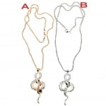 Гердан метал кристали