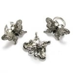 Пръстен метал кристали