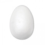 Яйце стиропор 87х65 мм. за декорация -2 броя